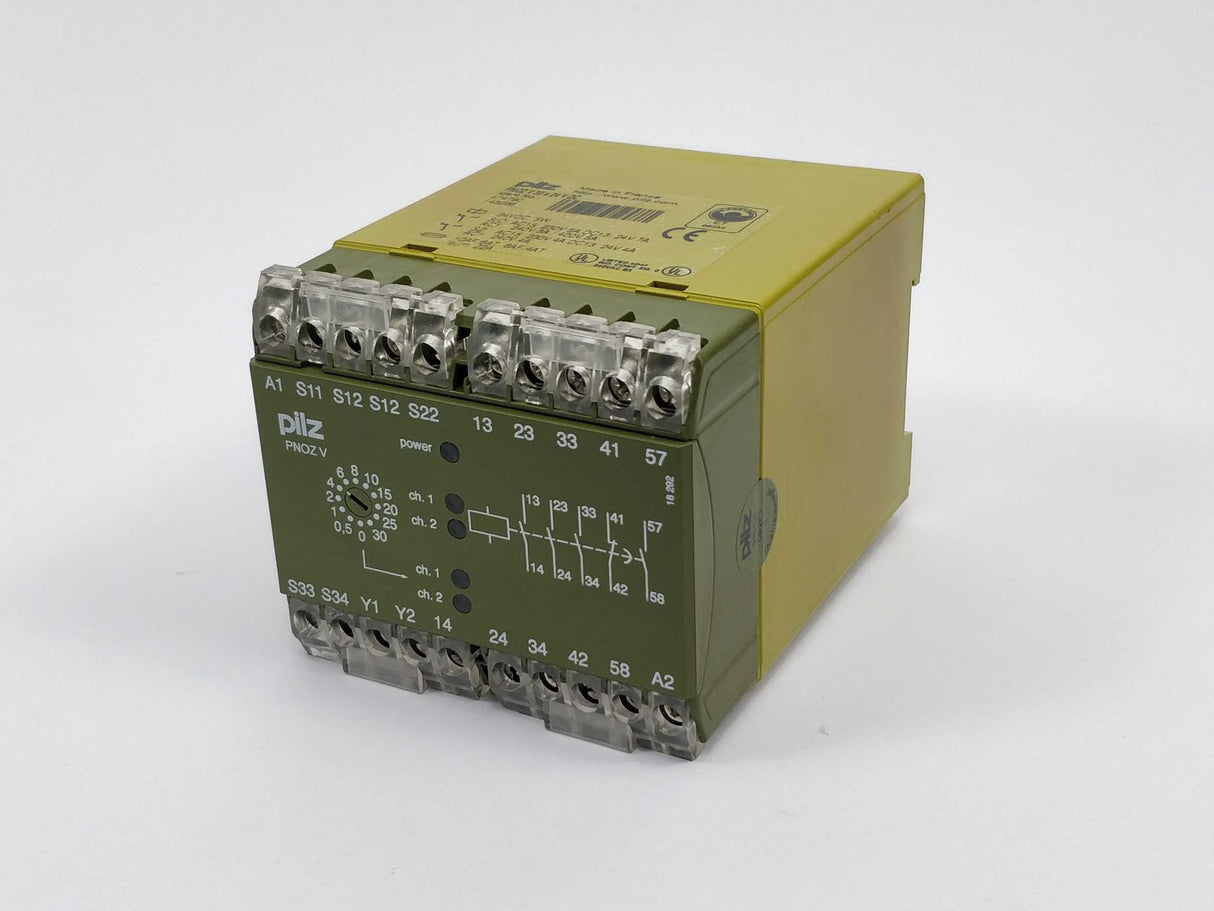 Pilz 474790 PNOZV 30s 24VDC safety relay 24VDC 5W