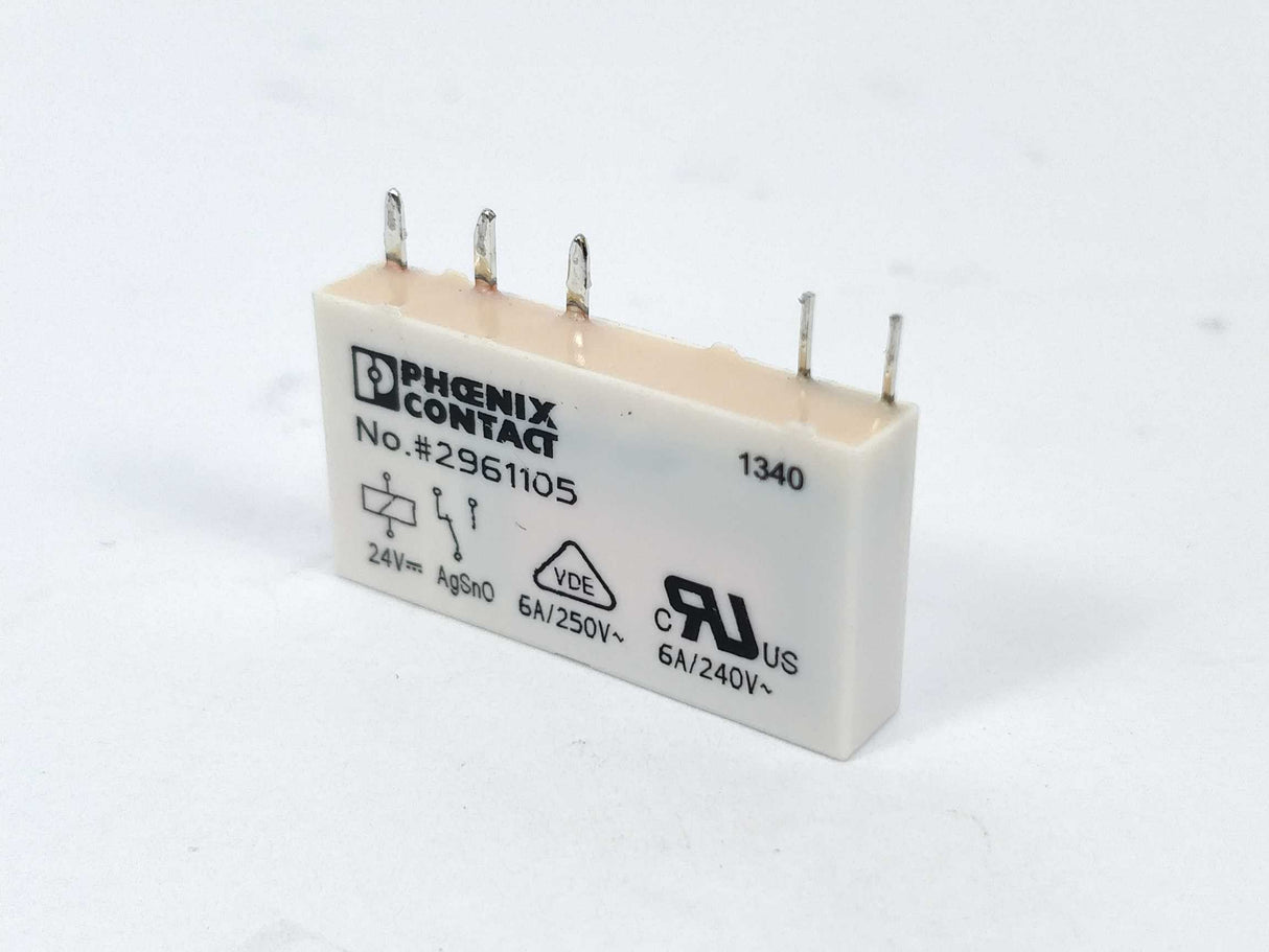 Phoenix Contact RIF-0-BPT/1 socket & REL-MR- 24DC/21 relay