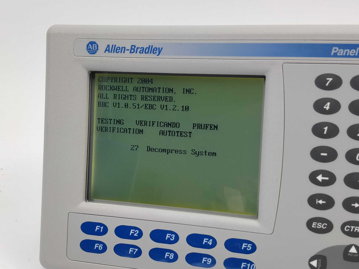 AB 2711P-B6M20A Ser. A Rev. A Panel View Plus 600