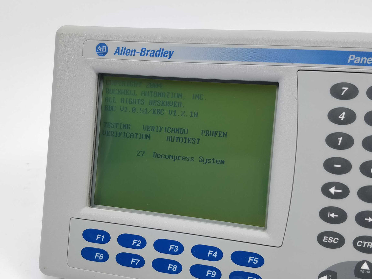 AB 2711P-B6M20A Ser. A Rev. A Panel View Plus 600