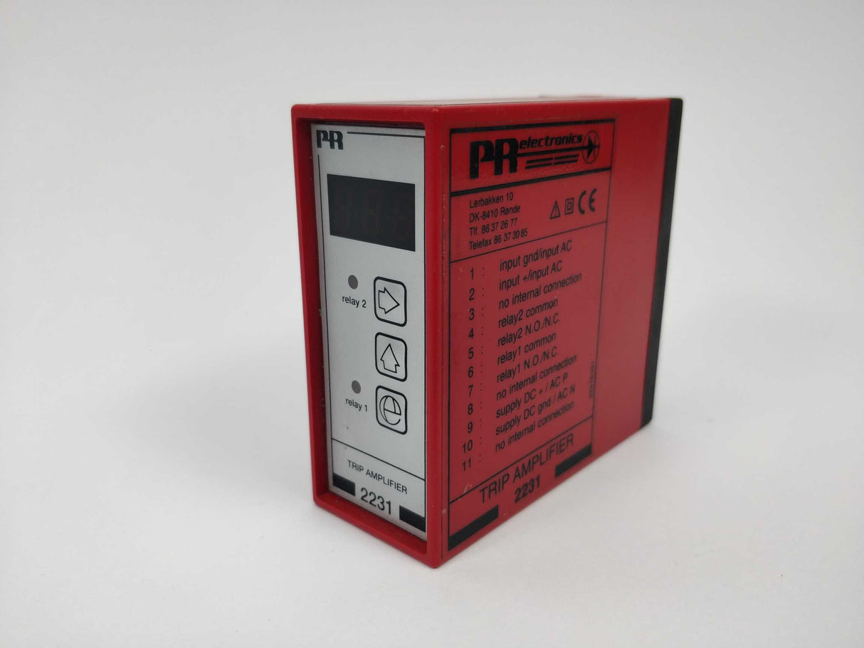 PR Electronics 2231 D Trip amplifier