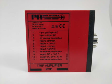 PR Electronics 2231 D 964284 Trip amplifier