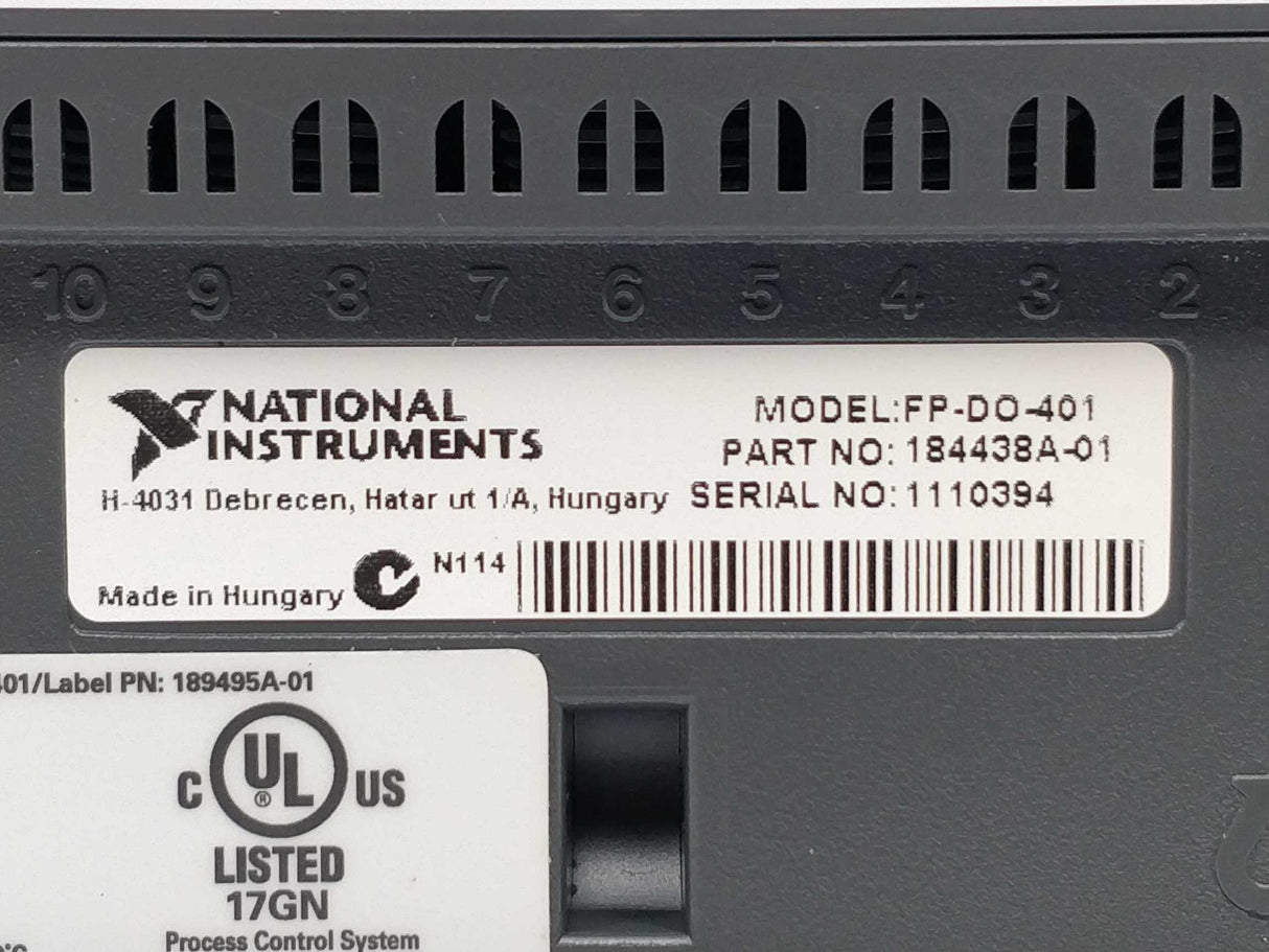 National Instruments 184438A-01 FP-DO-401 777518-401