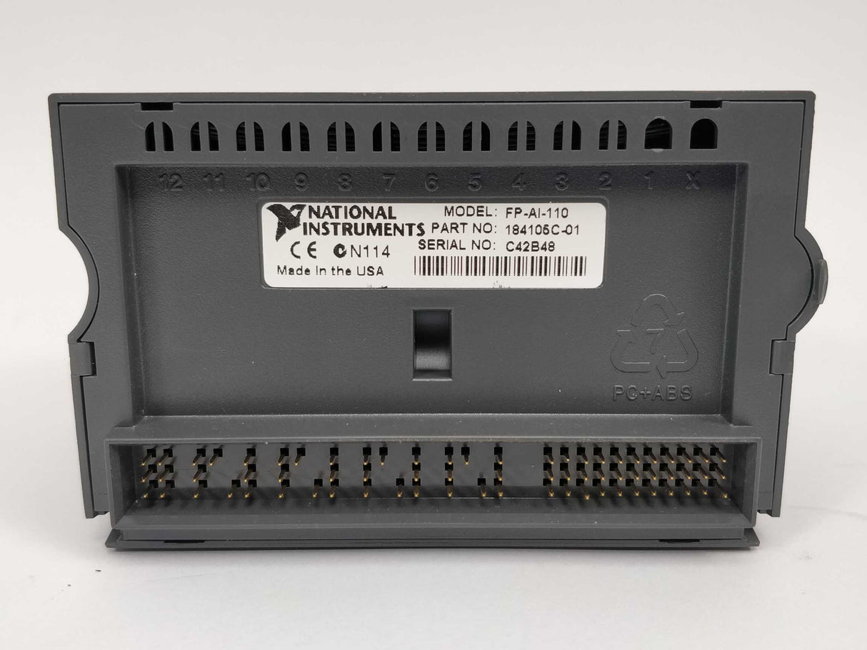 National Instruments 184105C-01 FP-AI-110 8Ch. 16-Bit Analog Input