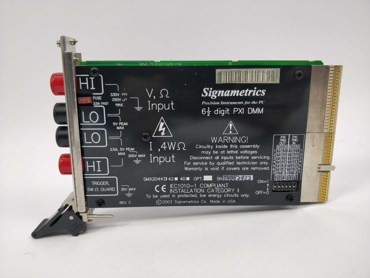 Signametrics SMX2044 6½ Digit PXI DMM