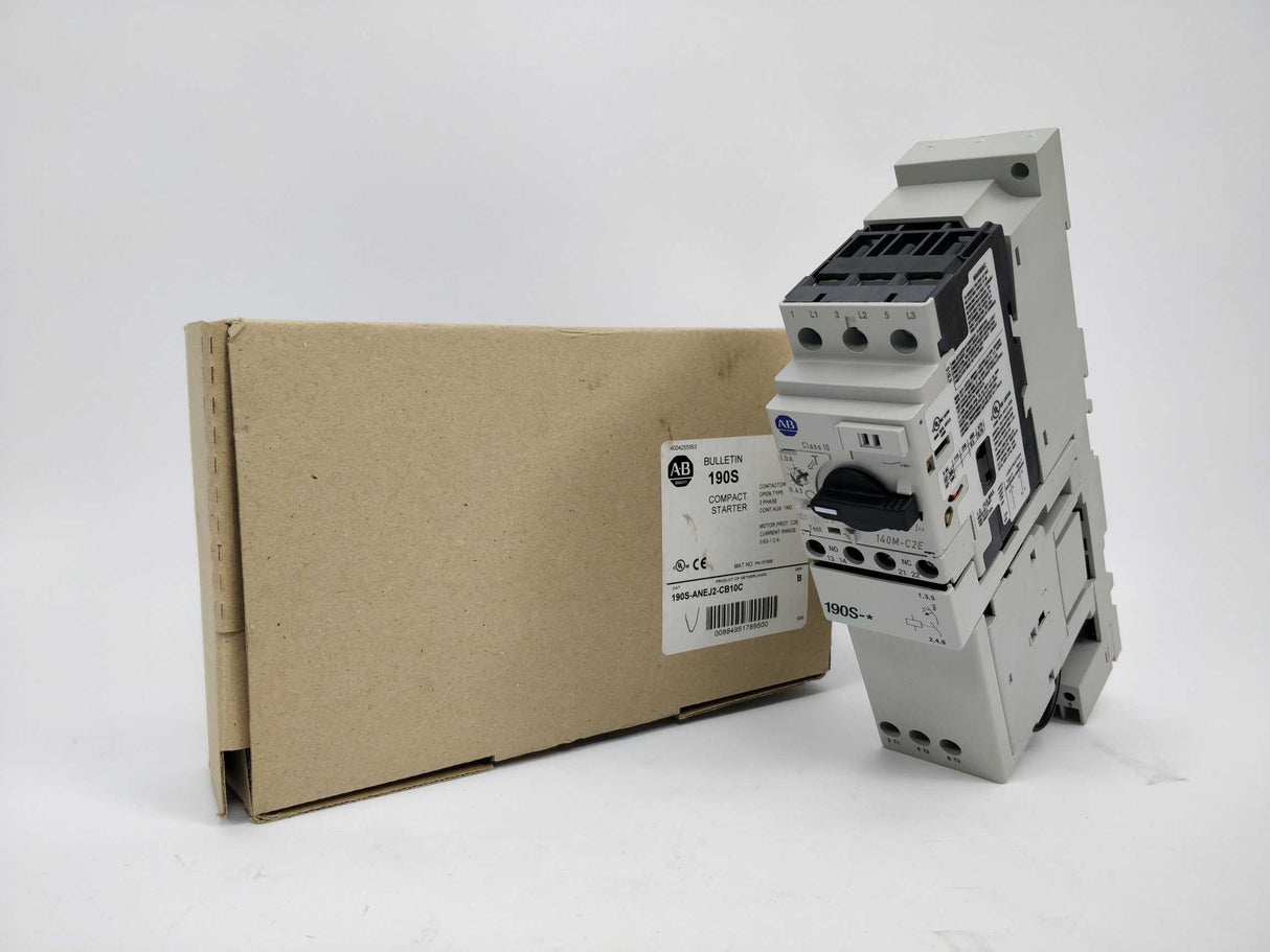 AB 190S-ANEJ2-CB10C Compact Comb Starter, Unused