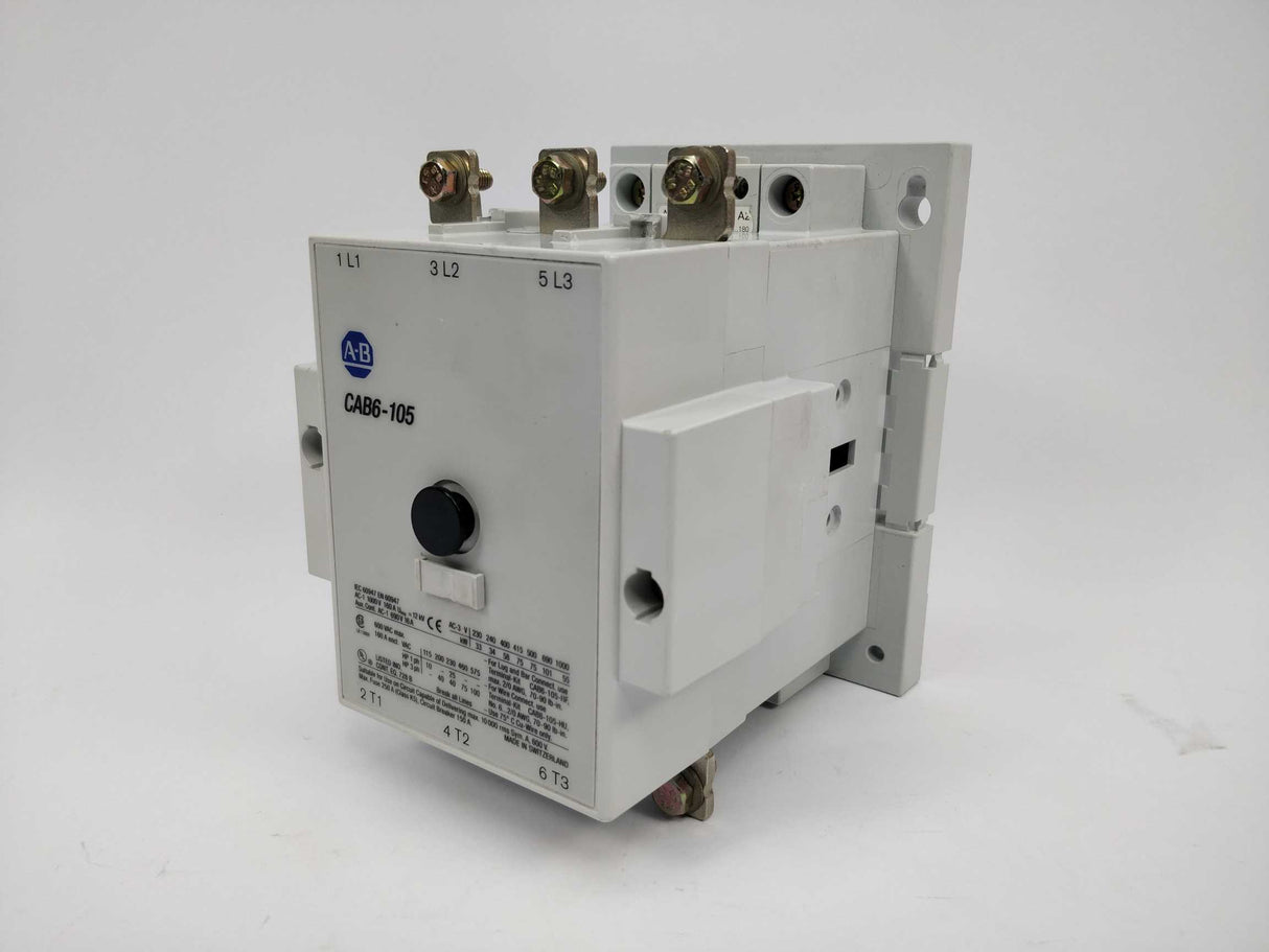 AB CAB6-105 Contactor with CAB6-P