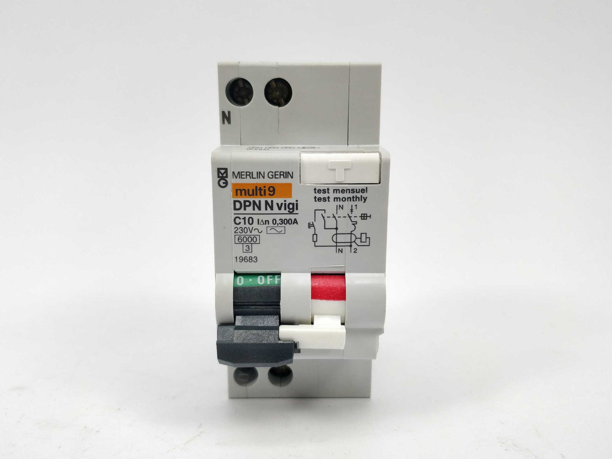 Merlin Gerin 19683 DPN - earth leakage circuit breaker