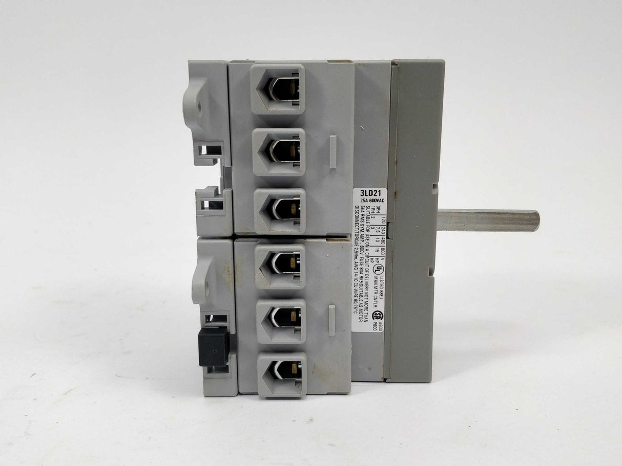 Siemens 3LD2165-3VB53 SENTRON, Switch disconnector 3LD