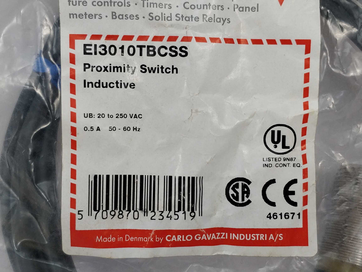 Carlo Gavazzi EI3010TBCSS Proximity switch inductive