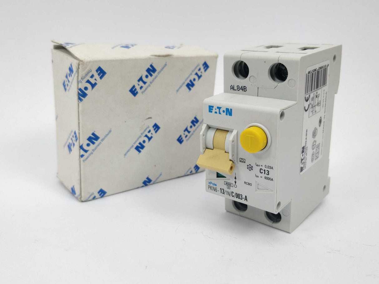 Eaton 236573 PKN6-13/1N/C/003-A-MW RCBO Combined RCD/MCB Device