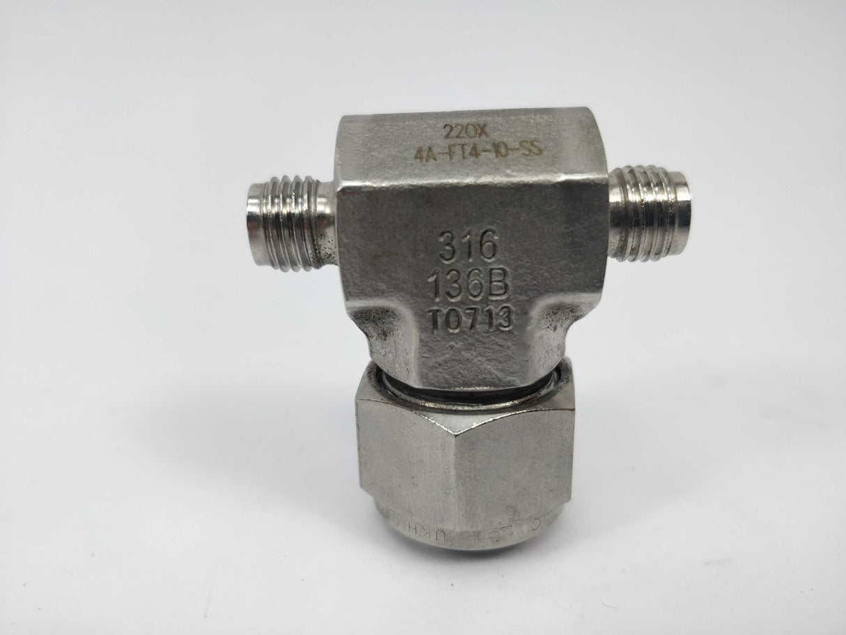 Parker 4A-FT4-10-SS Filter Valve,InLine Tee Filter