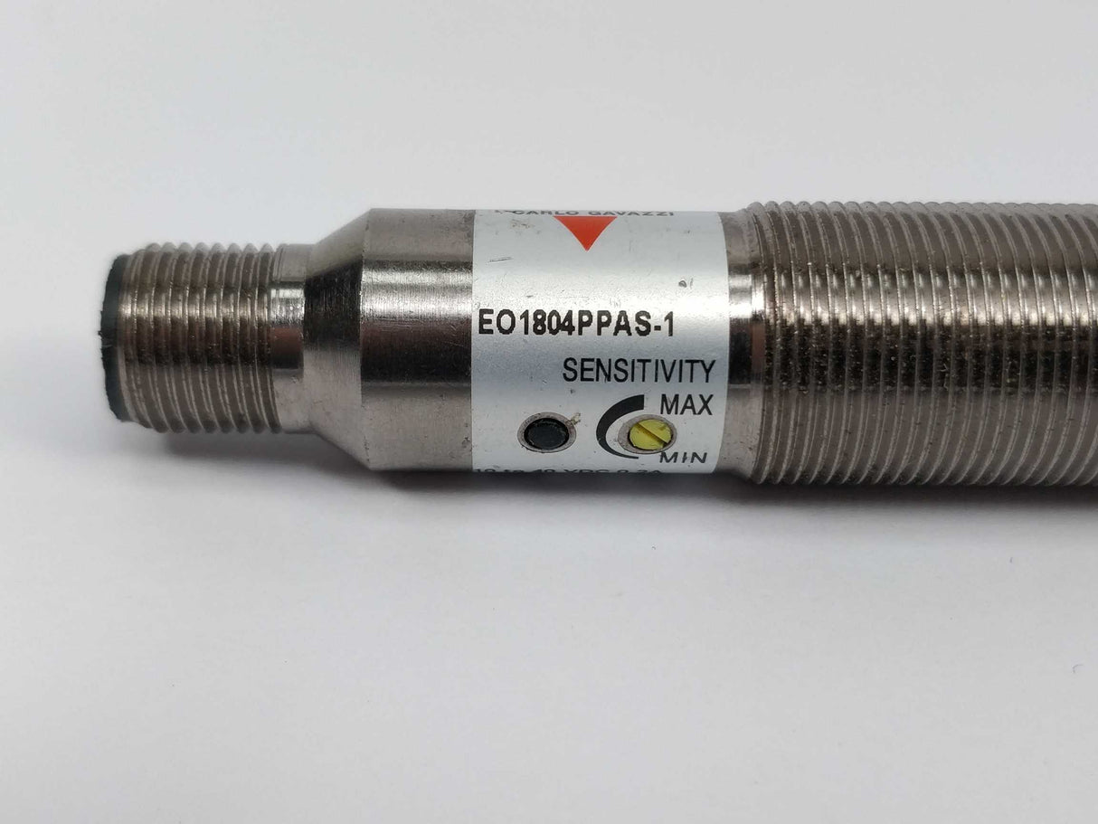 Carlo Gavazzi E01804PPAS-1 Photoelectric Sensor 10-40 VDC, 0.2A