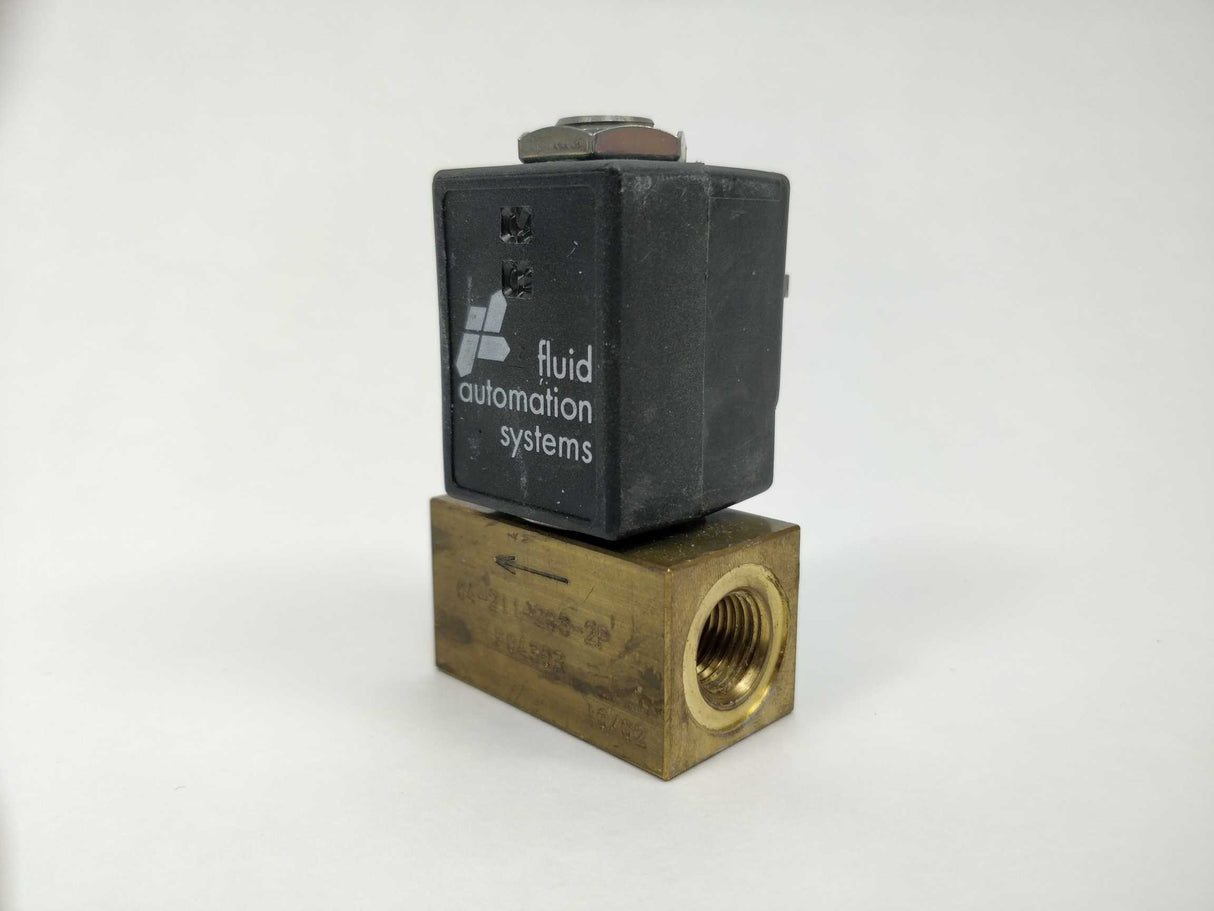 FAS 04-211-206-2P F04303 Valve 12VDC 10W