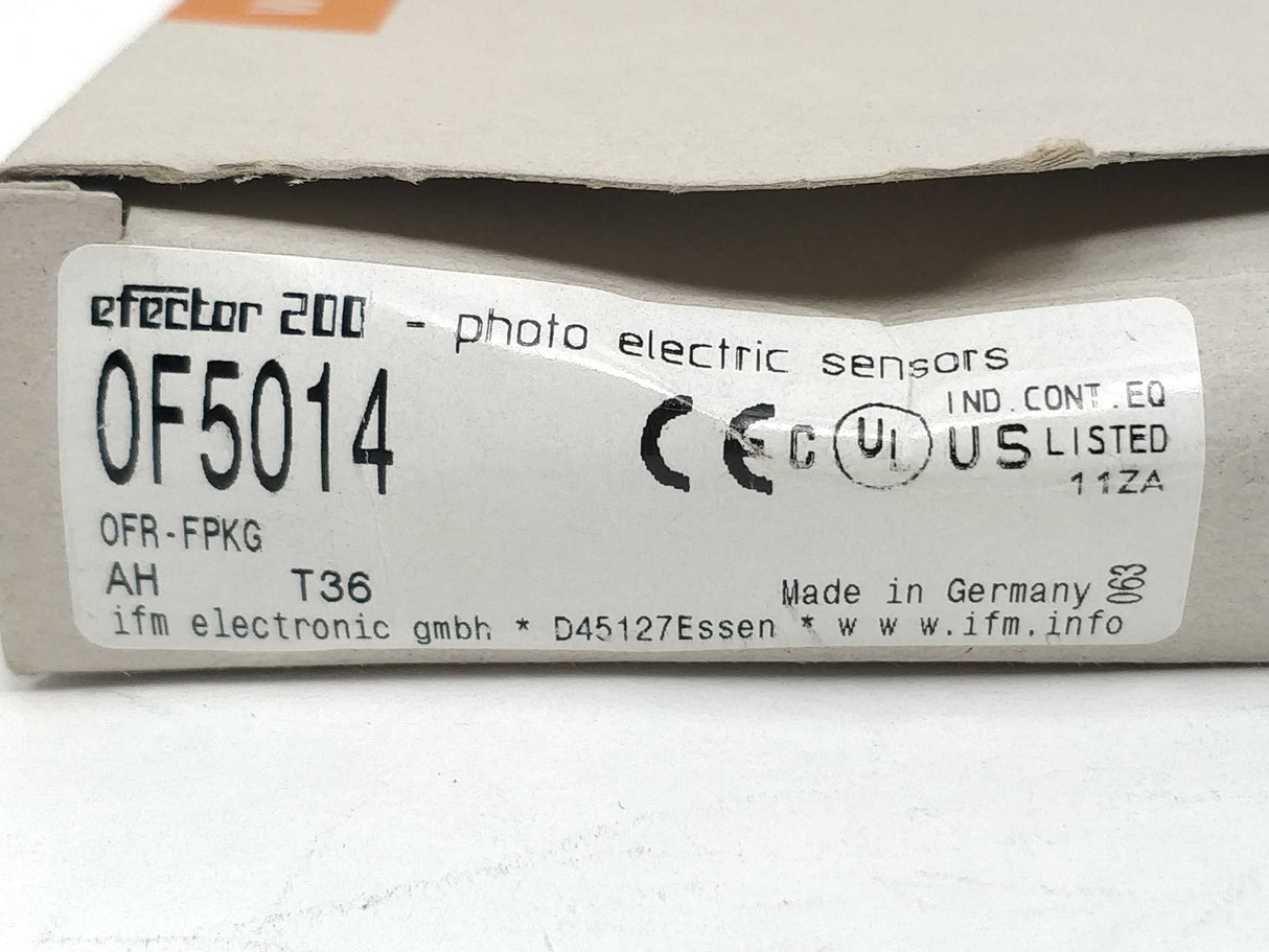 Ifm Electronic 0FR-FPKG 0F5014 Photo electric sensor