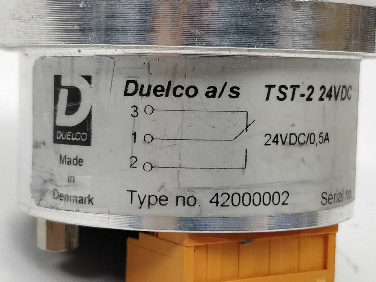 Duelco 42000002 TST-2 safety relay capacitive button 24VDC 0,5A
