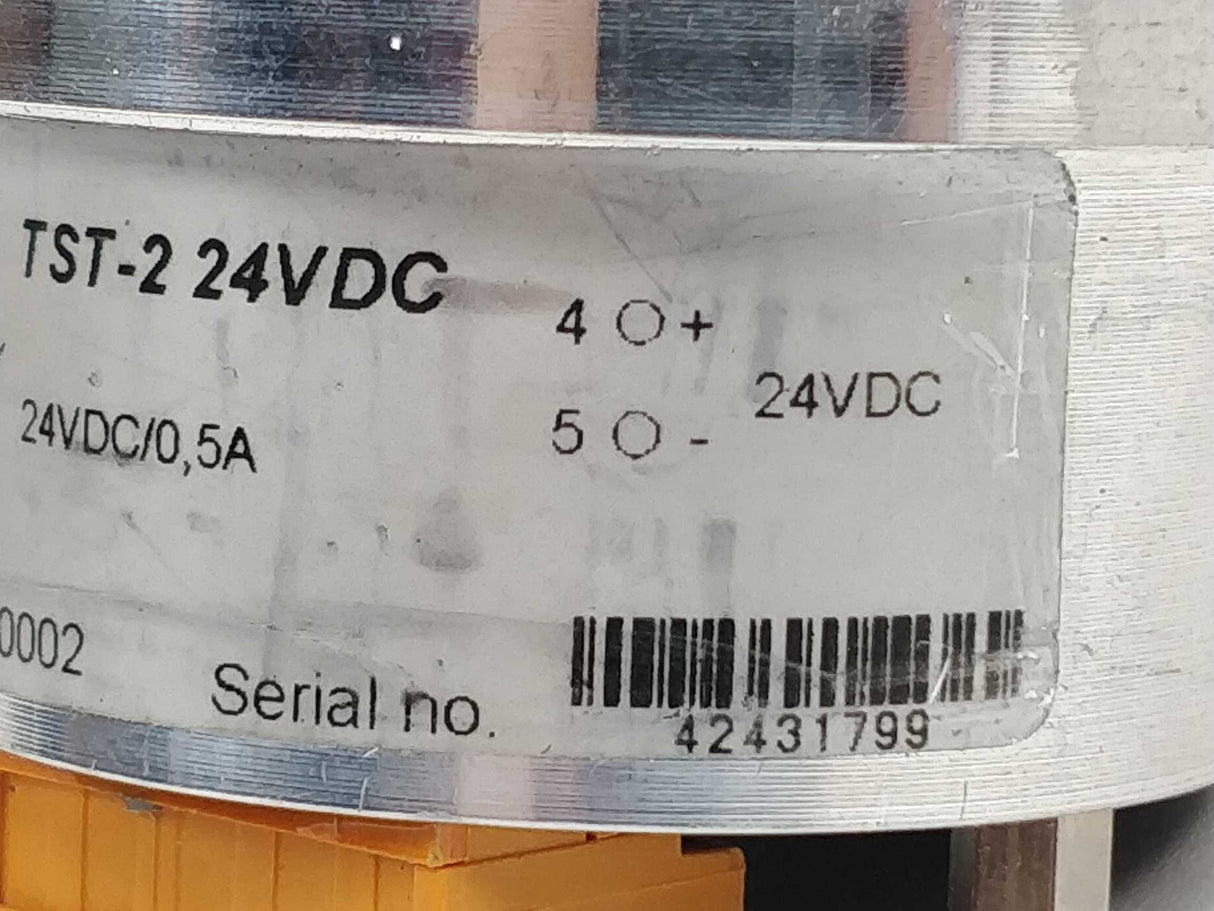 Duelco 42000002 TST-2 safety relay capacitive button 24VDC 0,5A