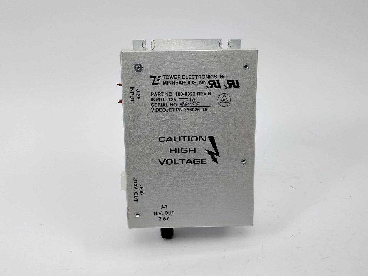 Tower Electronics  100-0320 REV H Power Supply