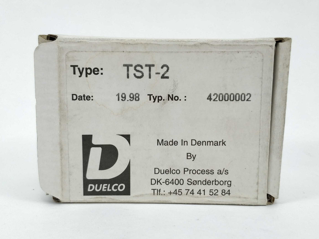 Duelco 42000002 TST-2 safety relay capacitive button 24VDC