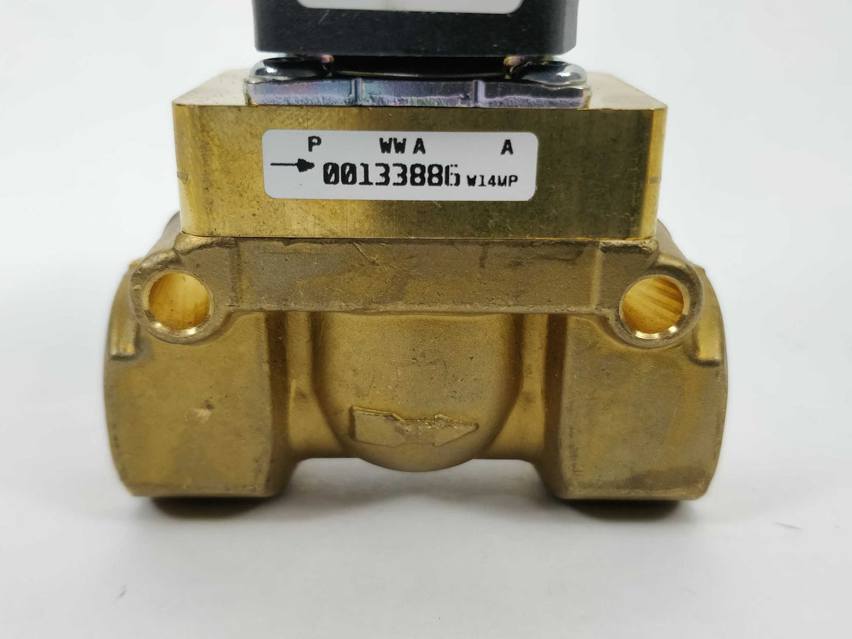Bürkert 00301682 2/2-way-solenoid valve; servo-piston 24VDC 8W