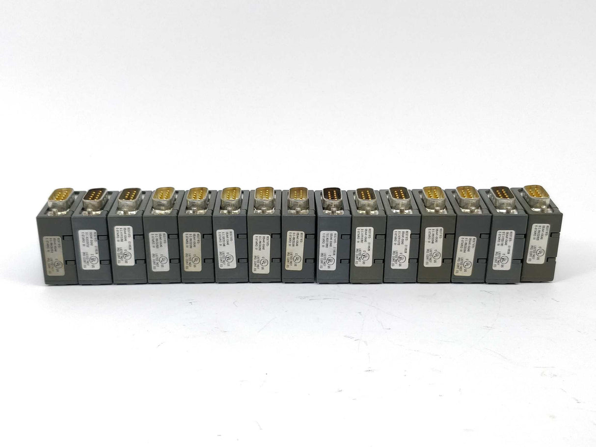 Siemens 6ES7 972-0BA41-0XA0 Connector 5 Pcs.