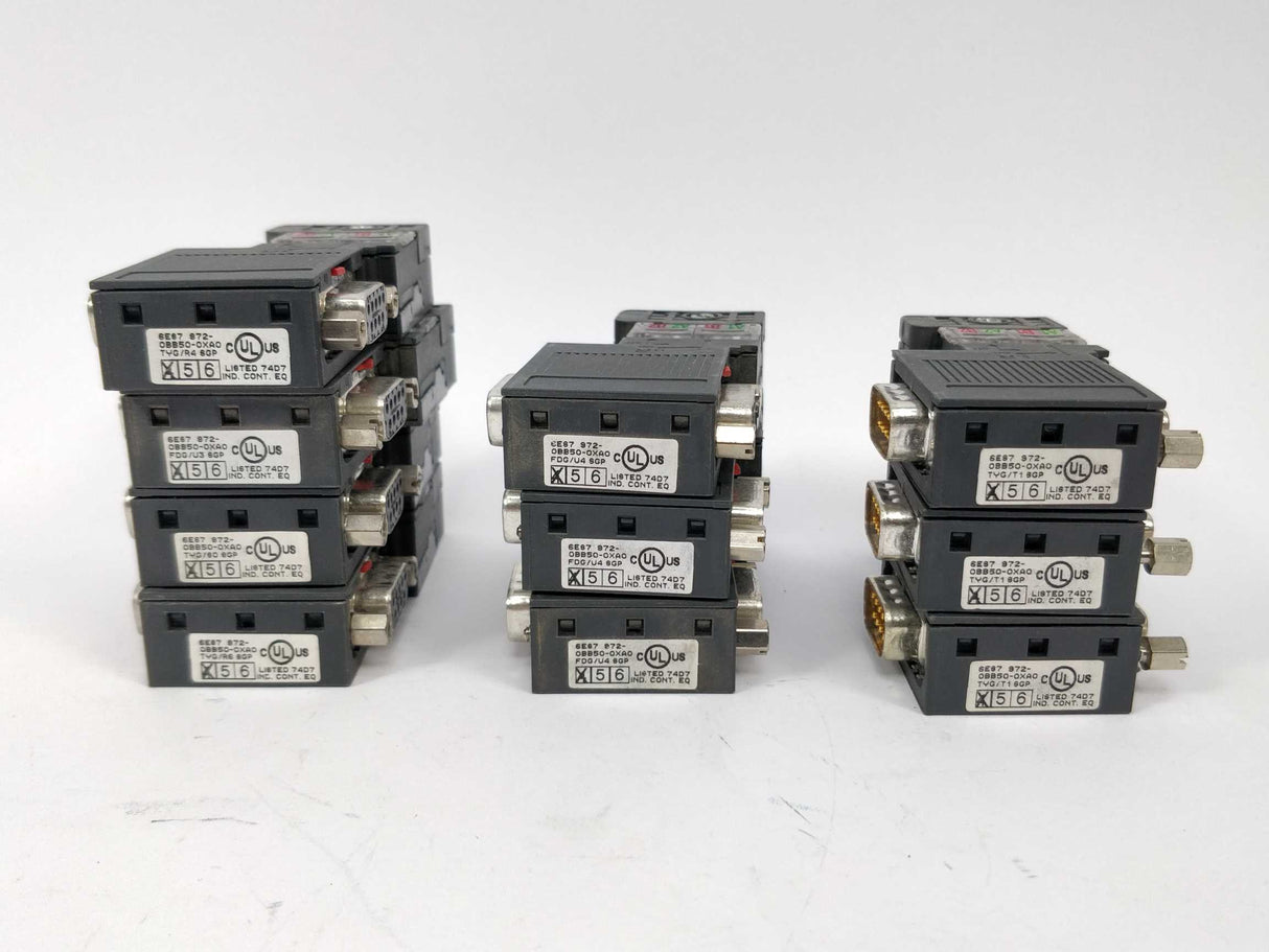 Siemens 6ES7 972-0BB50-0XA0 Connector 5 Pcs.