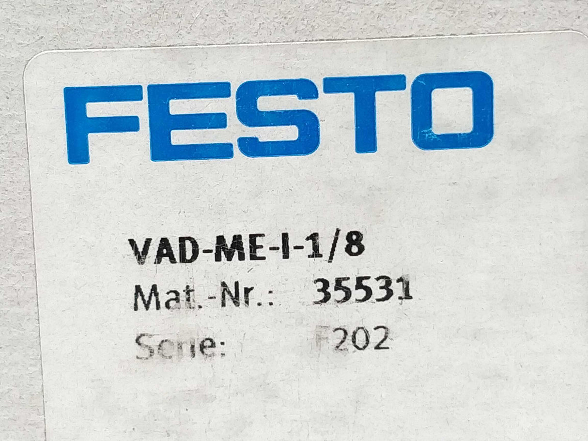 Festo 35531 VAD-ME-I-1/8 Vacuum generator