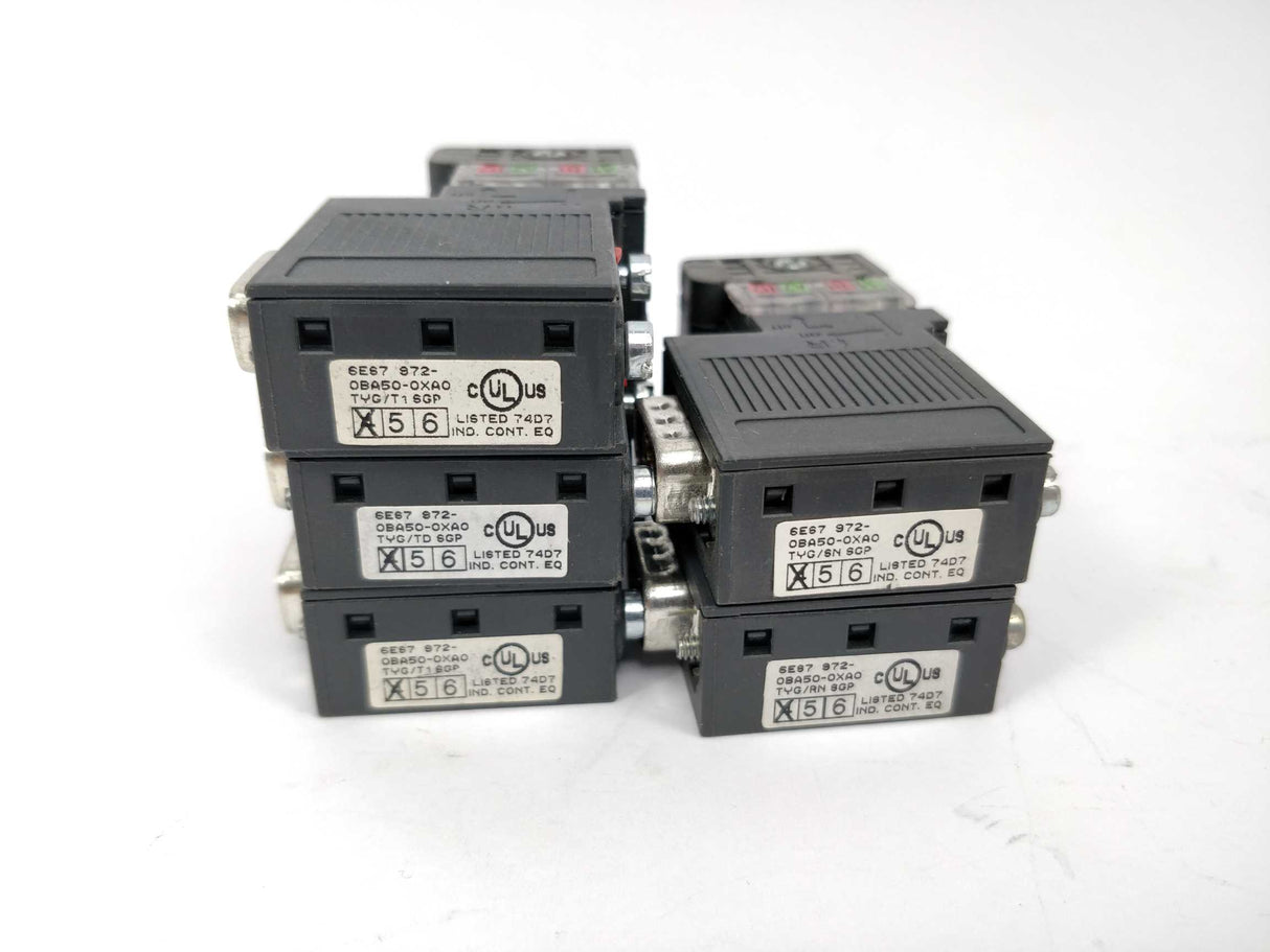 Siemens 6ES7 972-0BA50-0XA0 Simatic DP bus connector 5 Pcs