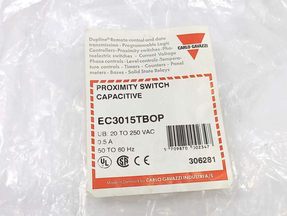 Carlo Gavazzi EC3015TBOP Proximity Switch Capacitive