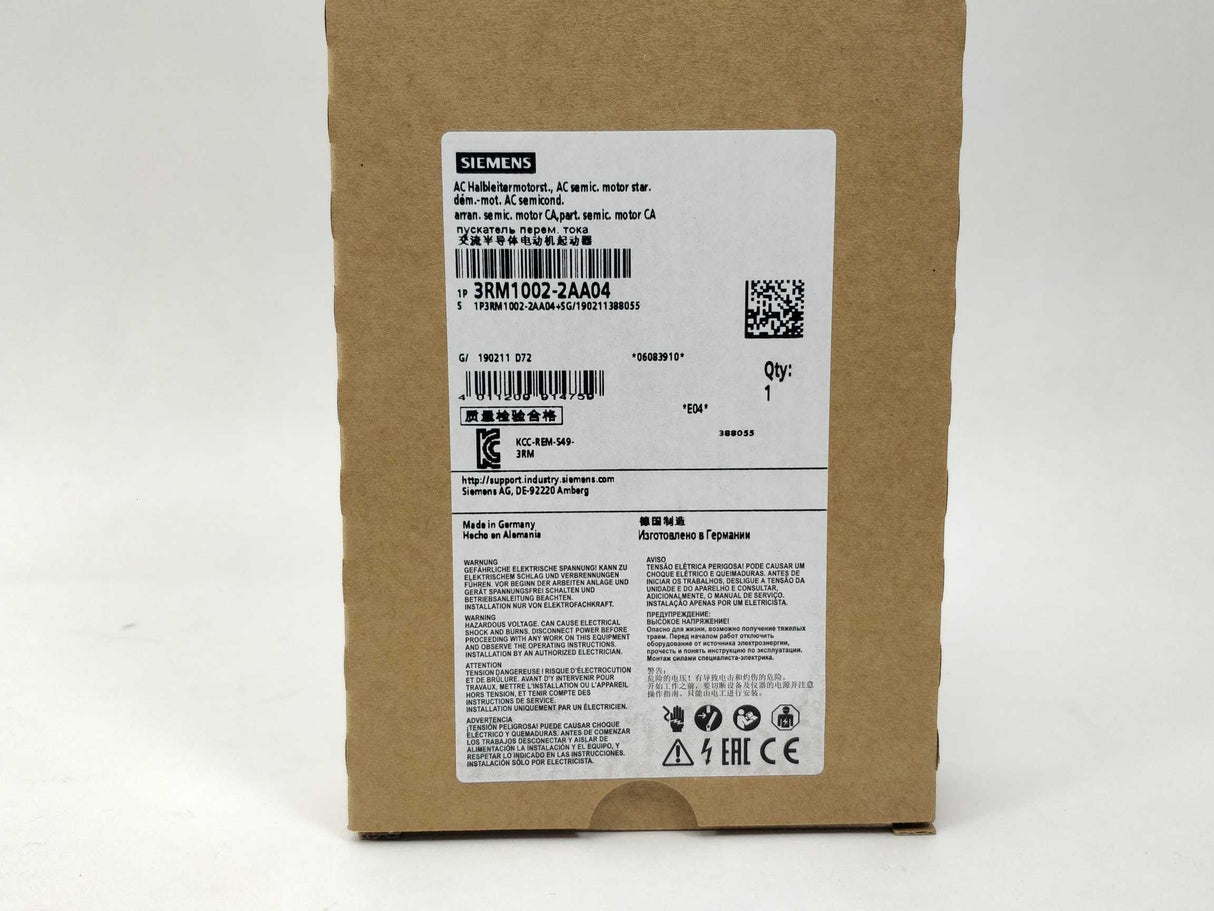 Siemens 3RM1002-2AA04 Direct starter