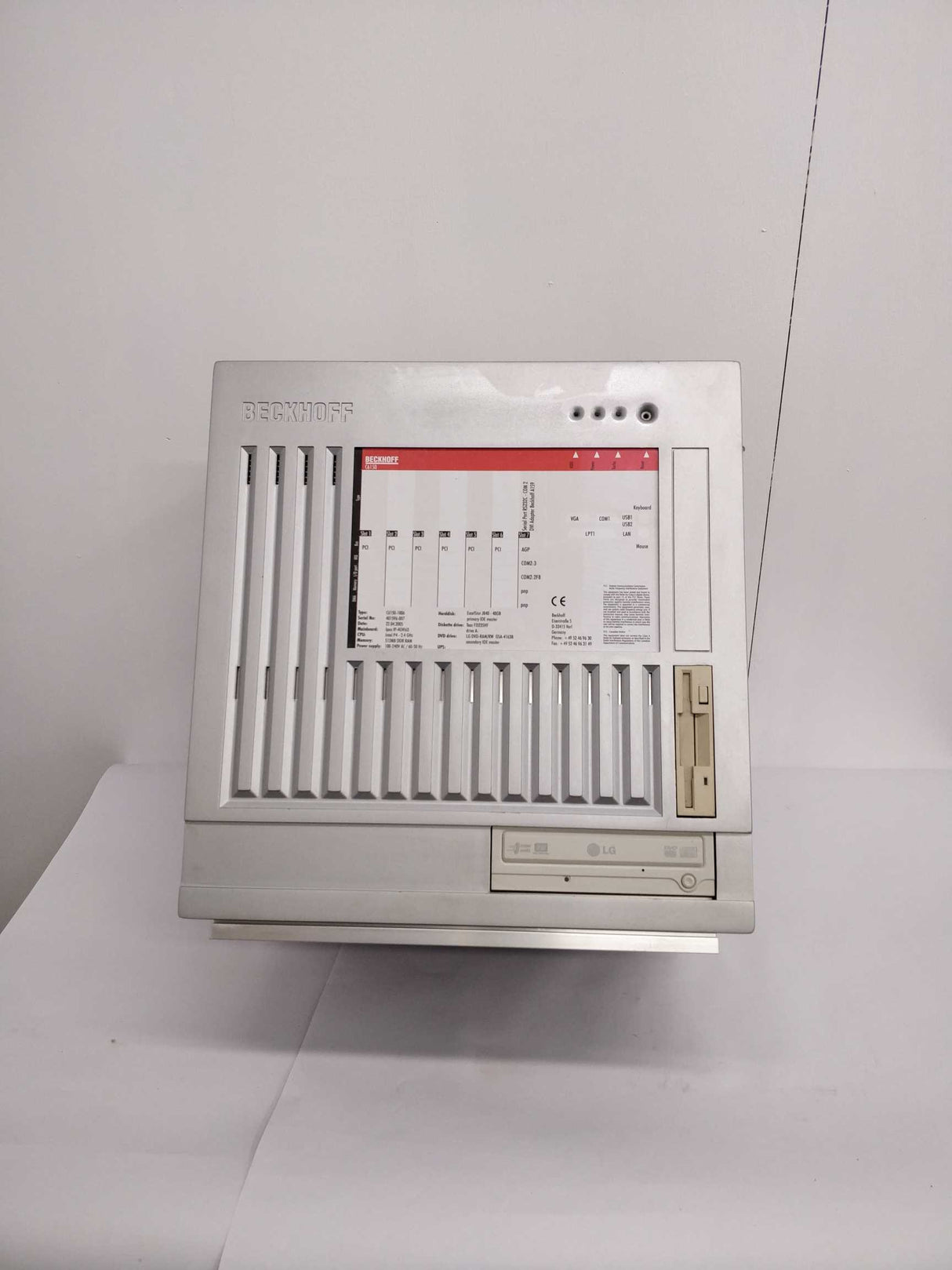 Beckhoff C6150-1006 Industrial PC C6150 mainboard IP-4GV163