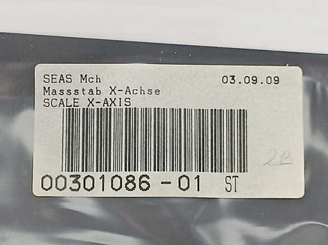Siemens 00301086-01 Scale X-Axis