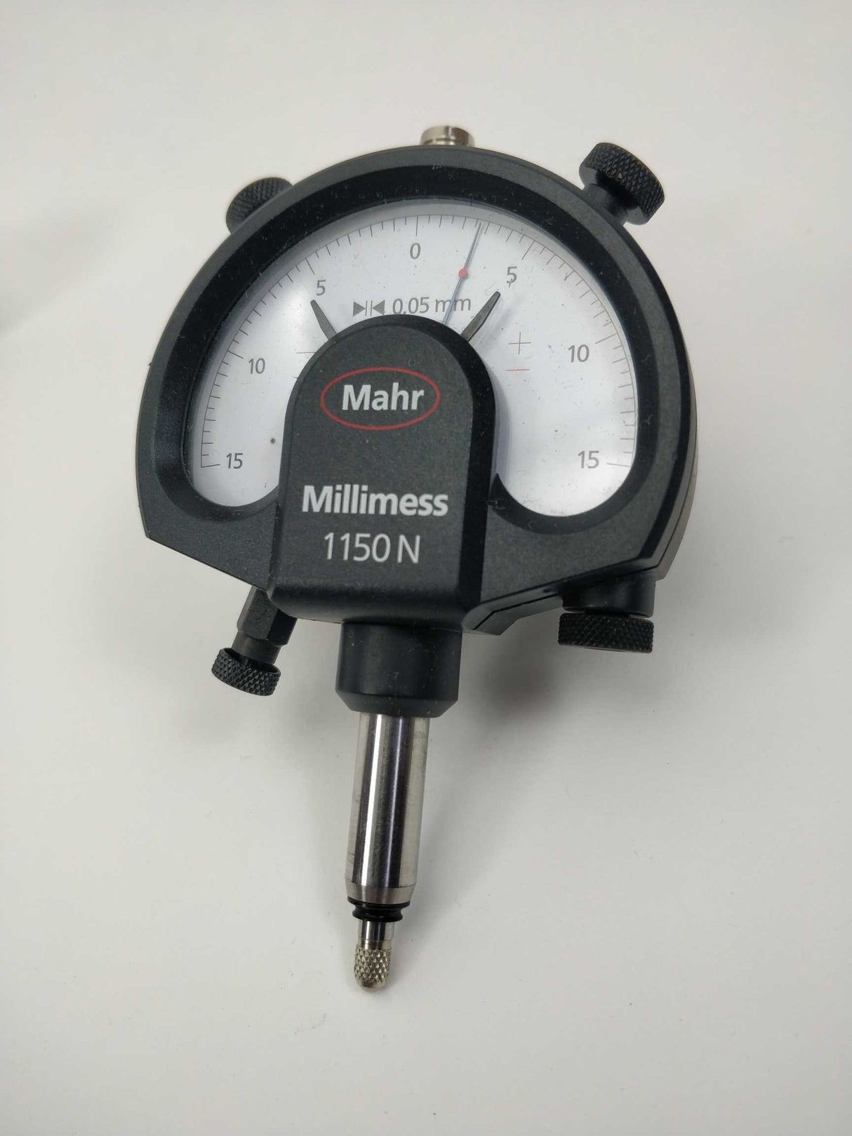 Mahr Millimess 1150N Mechanical Dial Comparator with limit contacts