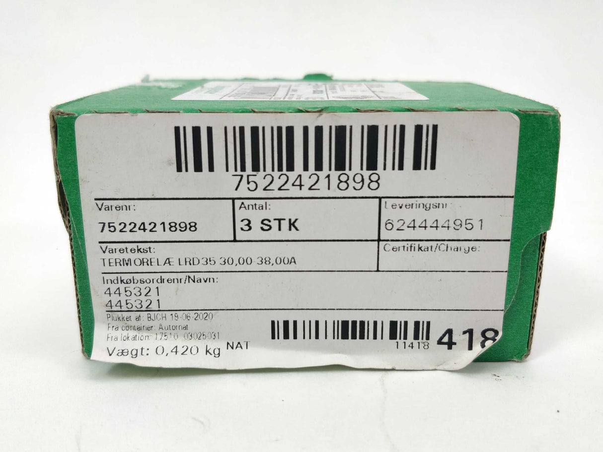 Schneider Electric LRD35 RELAY