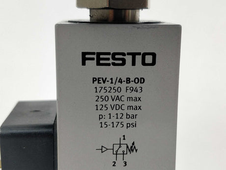 Festo 175250 PEV-1/4-B-OD Pressure switch