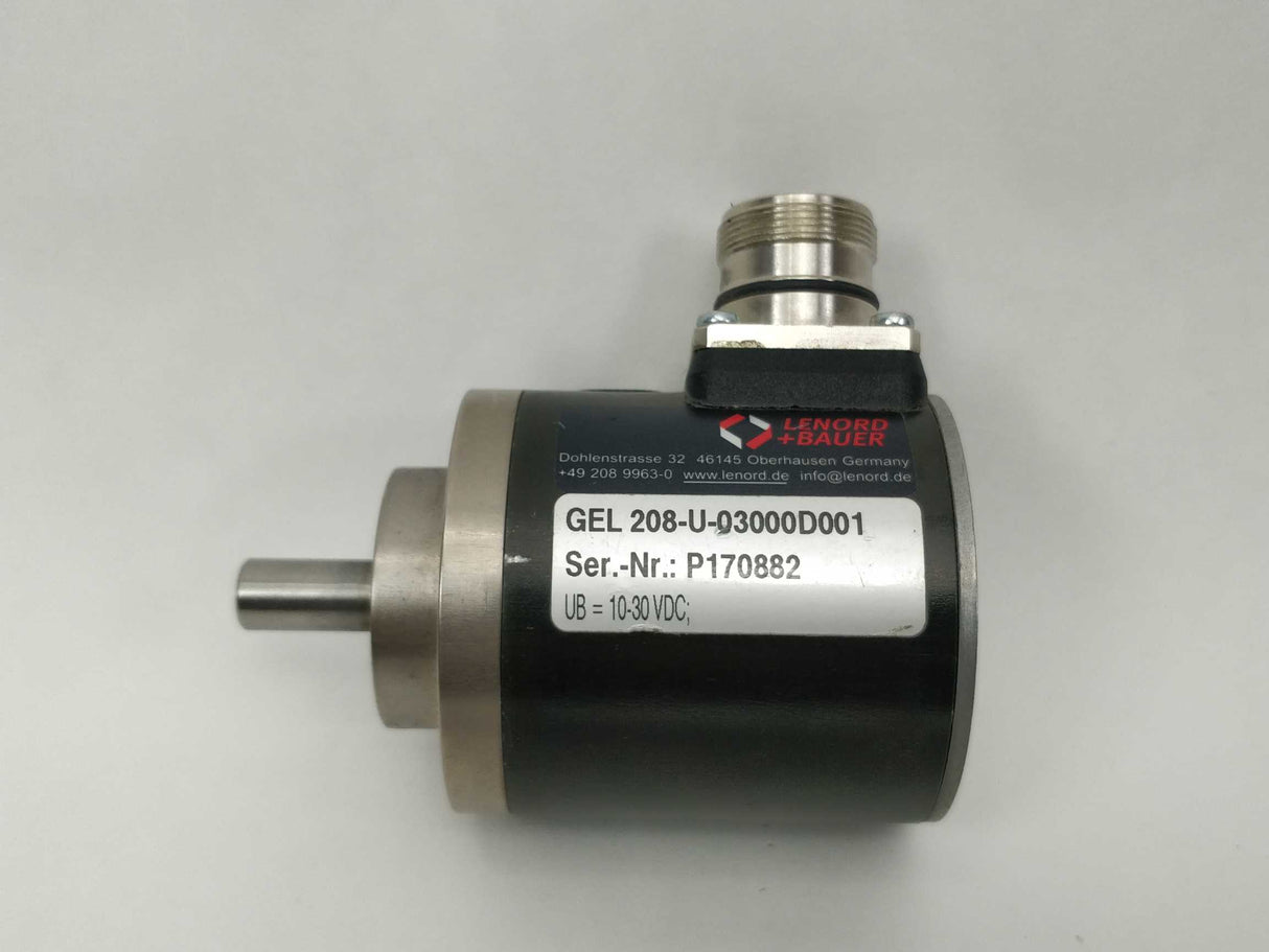 LENORD+BAUER GEL 208-U-03000D001 10-30VDC, 3000 p/r