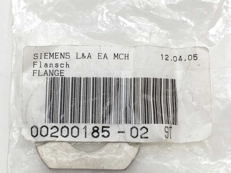 Siemens 00200185-02 Flange