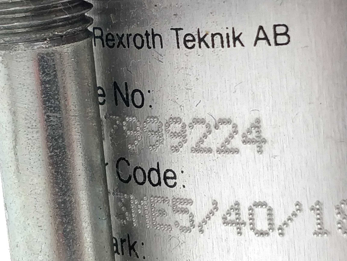 Rexroth R407999224 Hydraulic Cylinder, CDT3ME5/40/18/80Z10/B1
