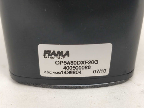Fiama Parma Italy OP5A80DXF20G. 400500086 Position indicator. OP5A80DXF20G. Shaft bore ø20