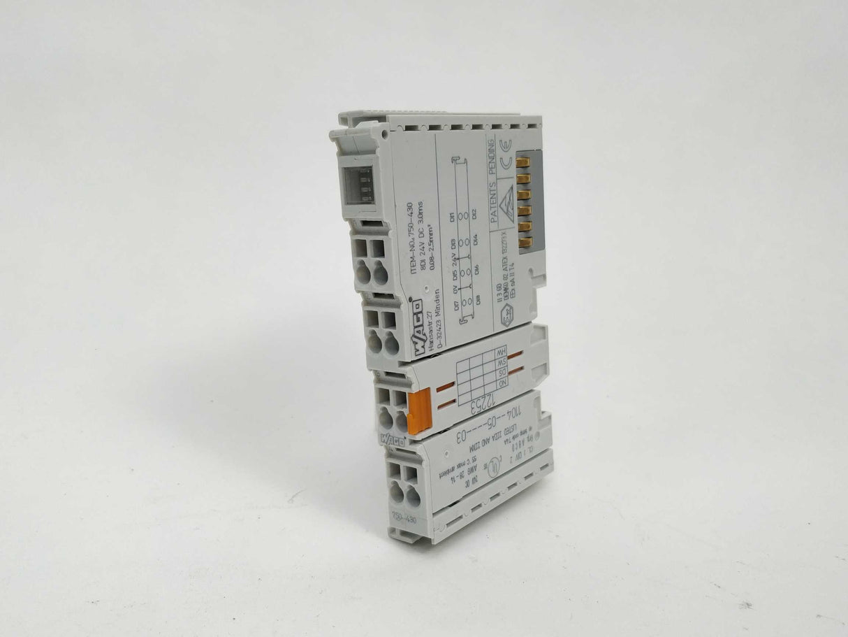 Wago 750-430 8-channel digital input; 24 VDC; 3 ms