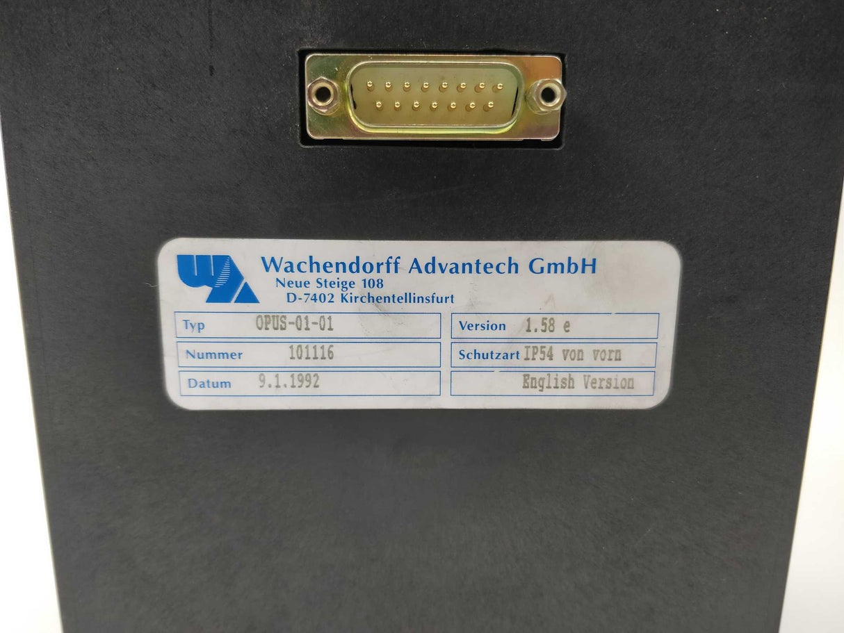 Wachendorff Advantech OPUS-01-01 Opus-S5 Panel