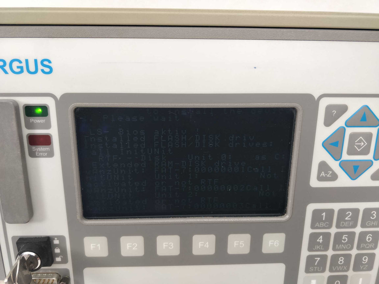 Laetus 109836012 Argus 6012 Extended Memory *No OS, display is very dark*