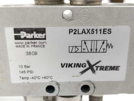 Parker P2LAX511ES Solenoid Valve With P2FCB4