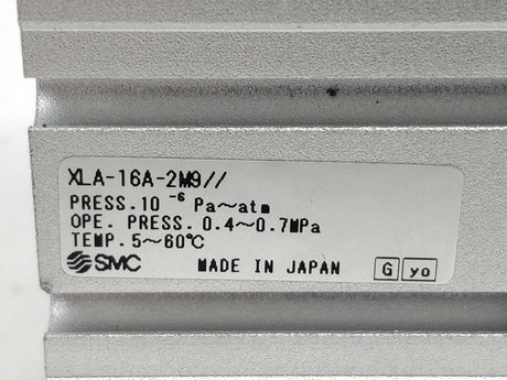 SMC XLA-16A-2M9// High Vacuum Valve