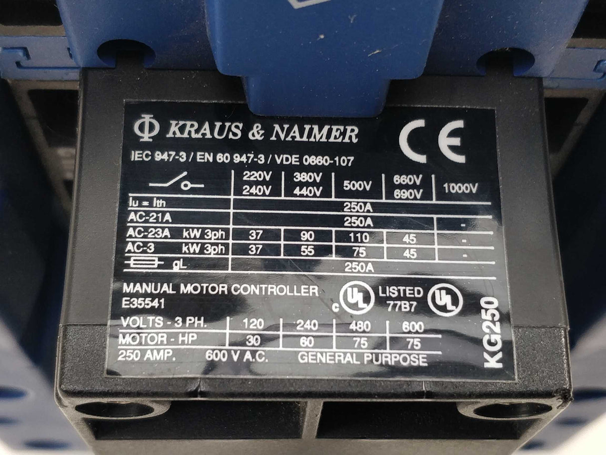 KRAUS & NAIMER KG250 Rotary Switch
