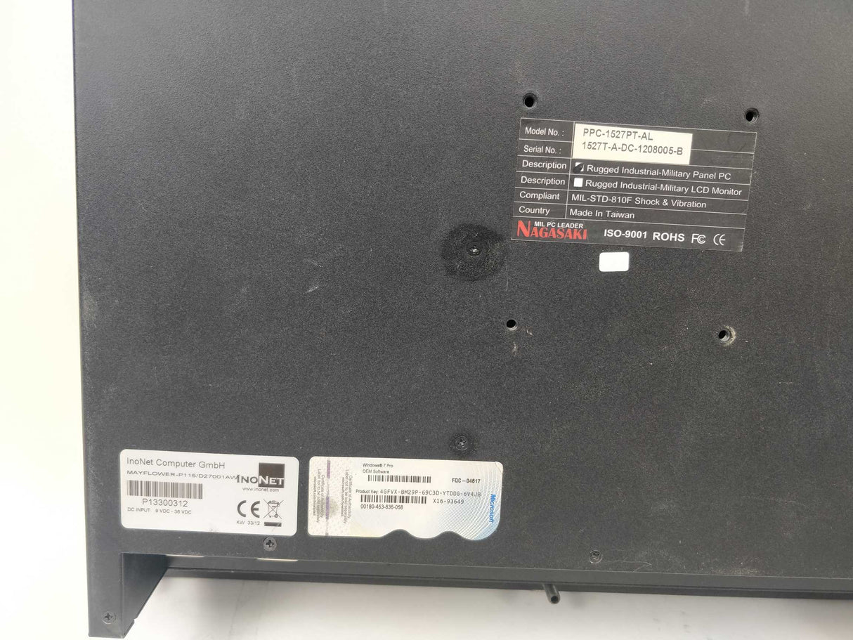 Nagasaki PPC-1527PT-AL Panel PC