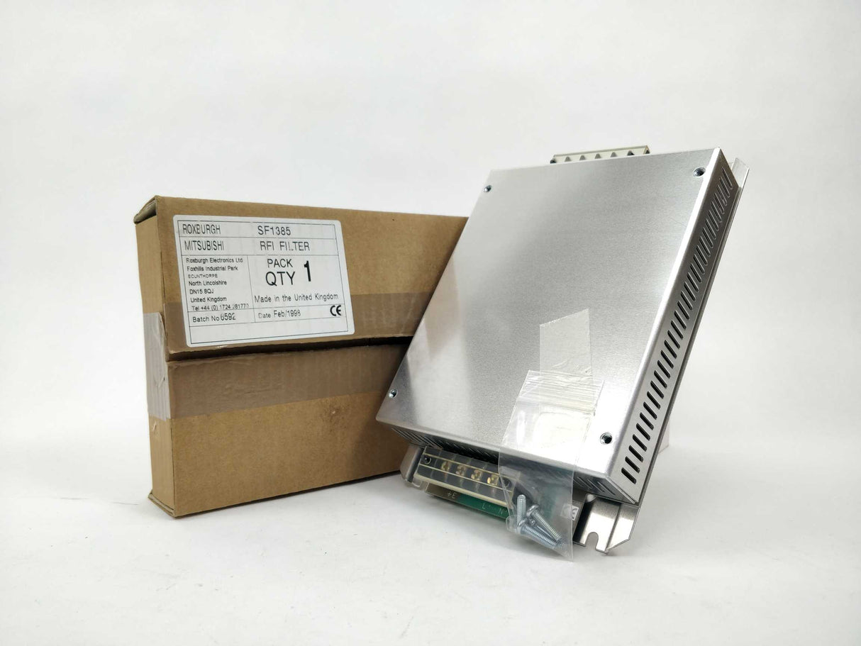Mitsubishi ROXBURGH SF1385 RFI FILTER 250V 10A 50/60Hz