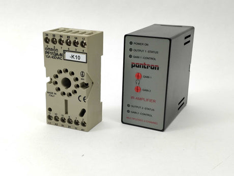 Pantron instruments IMX-N23 Photoelectric Multiplexer w/ Omron PF113A-N-K10