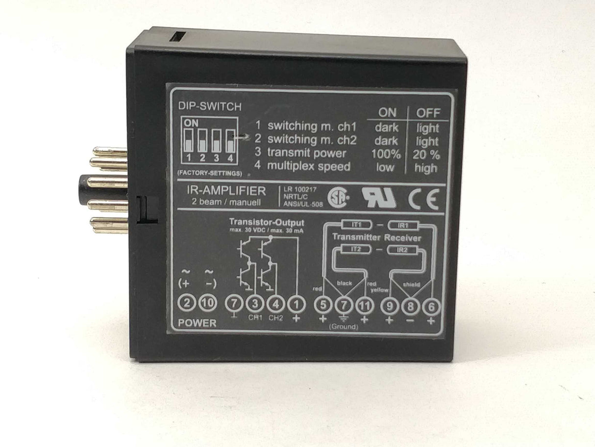 Pantron instruments IMX-N23 Photoelectric Multiplexer w/ Omron PF113A-N-K10