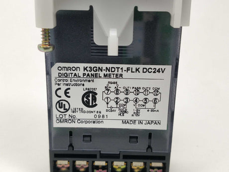 OMRON K3GN-NDT1-FLK DC24V Digital Panel Meter